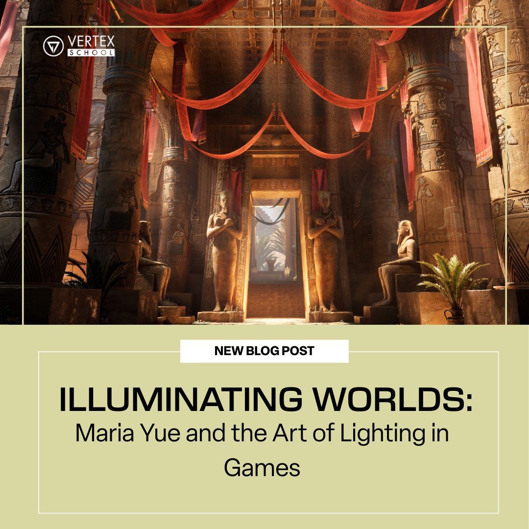 VertexSchool's tweet image. Read here: artstation.com/blogs/vertexsc…

Enrollment for the 16-Week Video Game Lighting Bootcamp: vertexschool.com/video-game-lig…

#unrealengine5 #gamedevelopment #lightingartist #gamelighting #gameart #environmentart #environmentartist #gameartist #3dartist #3dart #videogames #vertexschool