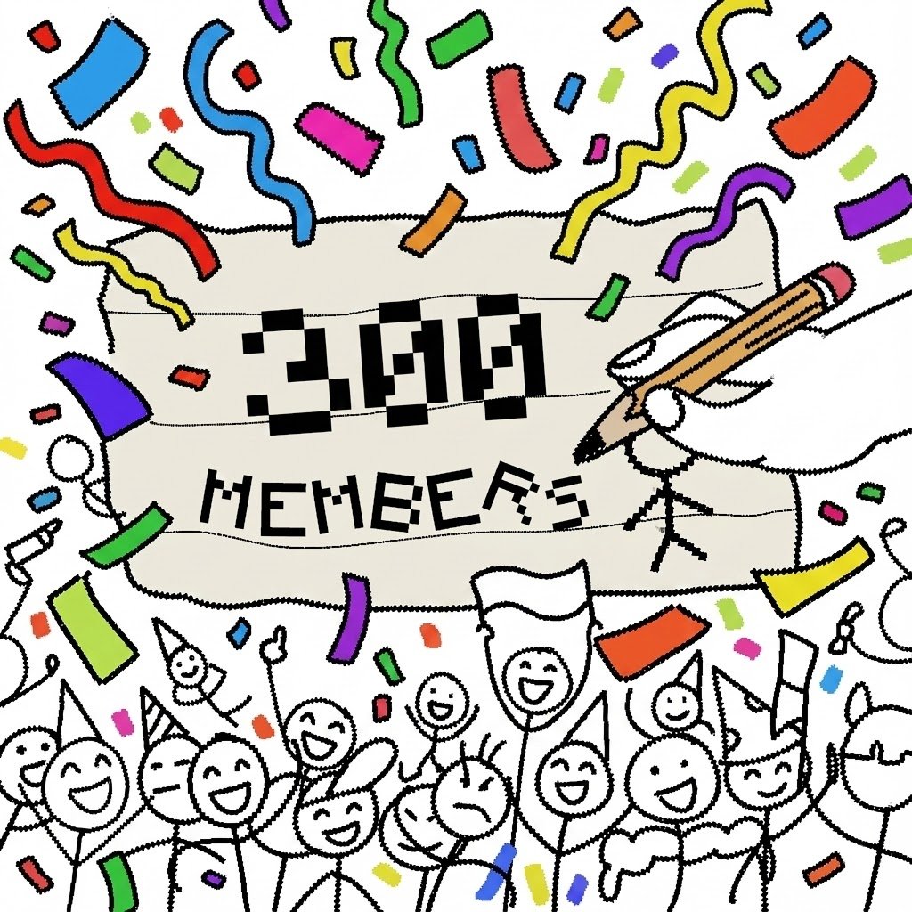 300 members is approaching.

THE CULT HAS FORMED

$stickman