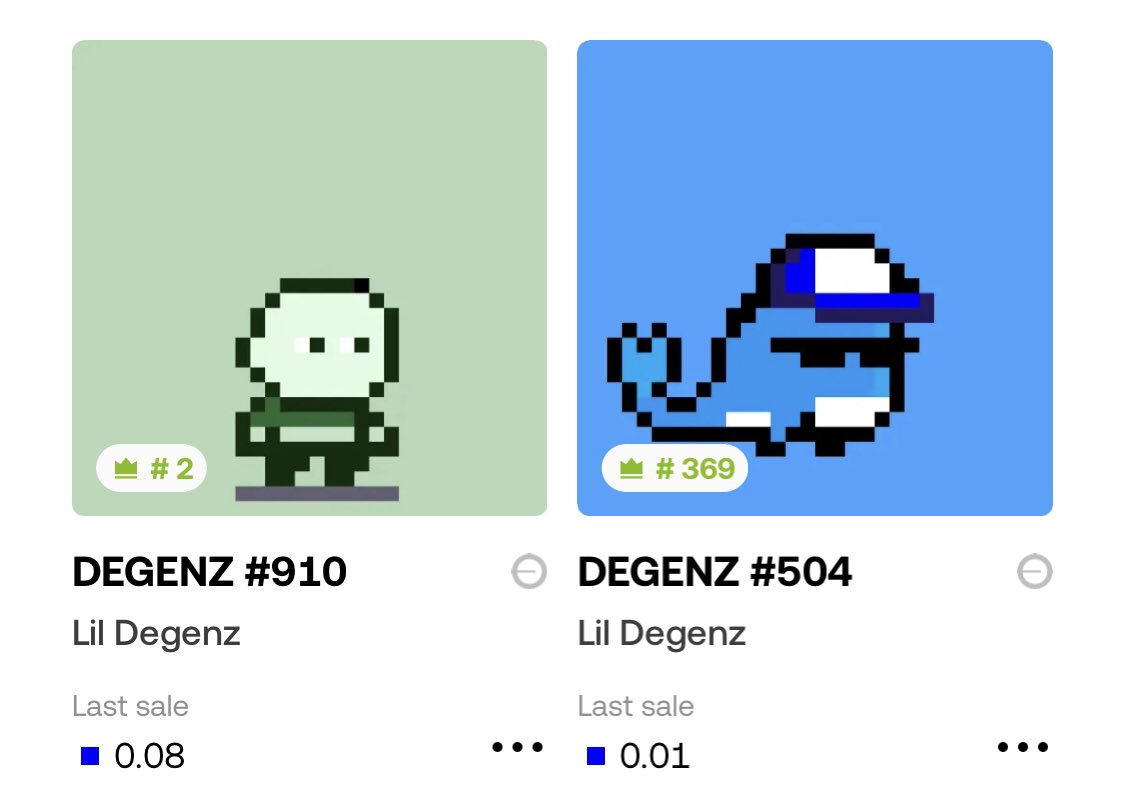 Just got a sudden an unexpected gift from <a href="/lowmintmick/">lowmintmick.base.eth</a>

The 1/1 <a href="/Monochpunks/">Monochrome Punks</a> Degenz and a Whale were dropped right into the Lil Degenz Vault 

Additionally we got a Degenz drop from <a href="/Web3Priime/">Web3Priime</a>

Super based chads!
Love how everyone follows through with the community spirit of