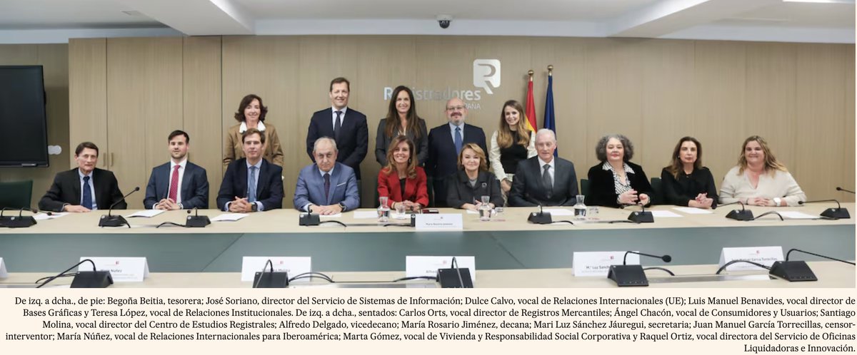 "María Rosario Jiménez Rubio <a href="/CharoJi93710291/">Rosario Jimenez</a>, nueva decana del Colegio de Registradores de España", por <a href="/_TriciaEL/">Patricia Esteban</a> en <a href="/CincoDiascom/">CincoDiascom</a> 

cincodias.elpais.com/legal/2025-12-…