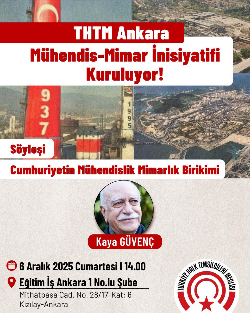 THTM Ankara Mühendis-Mimar İnisiyatifi tweet media