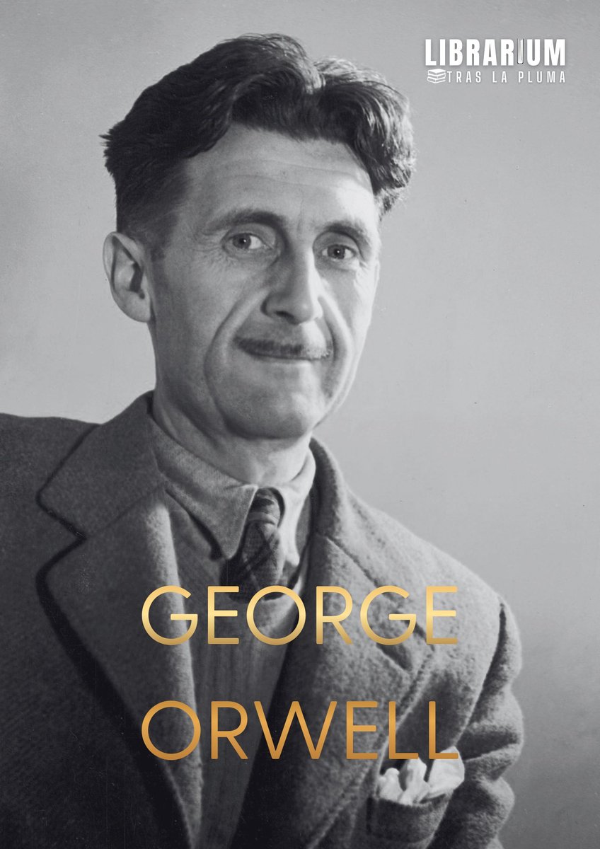 BrandonNavia191's tweet photo. George Orwell (1903–1950)
escritor, periodista y ensayista británico reconocido por su mirada crítica sobre el poder, la injusticia social y los mecanismos de control. #librarium #1984 https://t.co/UaLwQ3N1U5