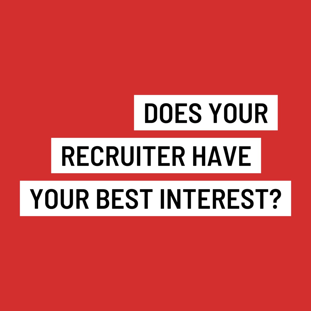 If your RECRUITER won’t hop on a call to properly prep you for the interview, they’re the wrong recruiter for you—full stop, no exceptions.

A good recruiter invests 30 minutes to walk you through the company, the hiring manager’s priorities, the team dynamics, and exactly what
