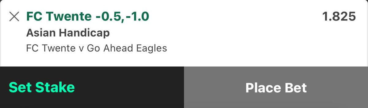 🇳🇱 Twente - Go Ahead Eagles

Twente -0,75 @ 1,825

📕 Bet365
🎲 4/5
⏰ 14 Dec