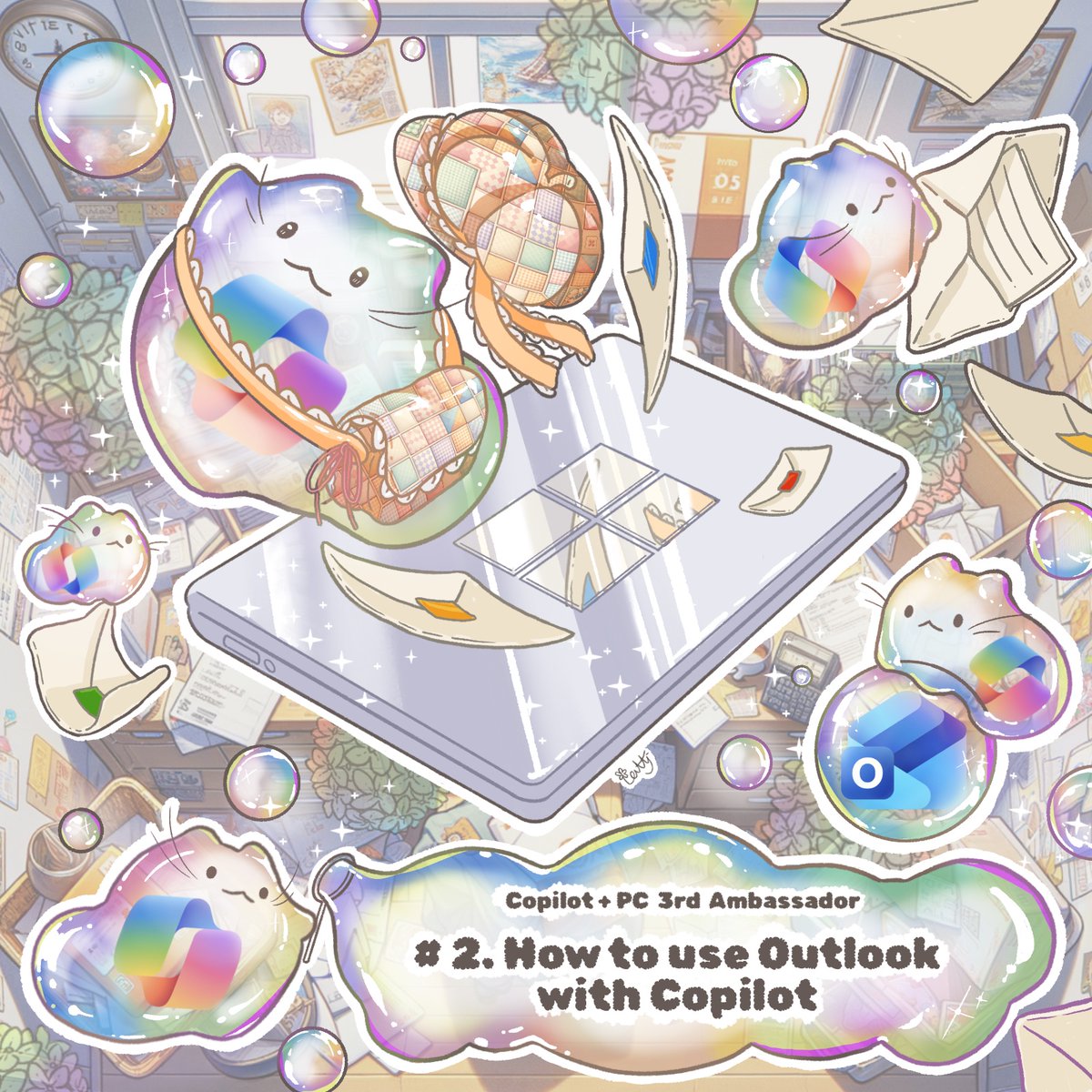 lab_in_latty's tweet image. [ Copilot+ PC 앰버서더 3기] copliot+ PC Outlook 사용법과 서명만들기

메일 작성을 할 때 생기는 고민들을 한번에 해결?

Outlook의 Copilot기능으로 빠르게 이메일을 정리하고 수정해보자!

#스냅드래곤 #Copilot #CopilotPC #Microsoft365 #스냅드래곤노트북 #스냅드래곤PC #대학생노트북