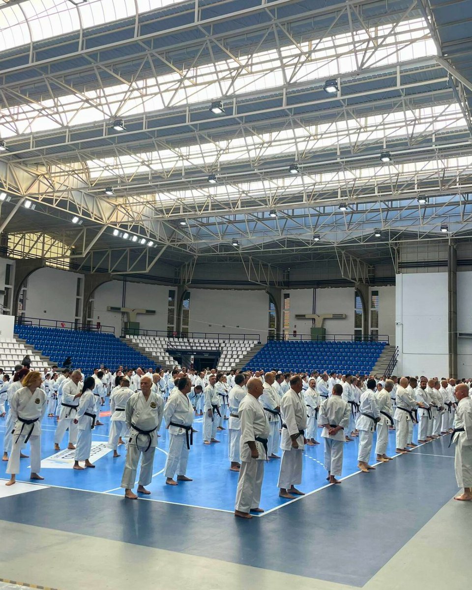 🥋 Alicante celebró este fin de semana el 50º aniversario del Fujioka Karate Club en el Pitiu Rochel.

El encuentro, dirigido por Fujioka Toshiro Sensei (Hanshi 9º Dan), reunió a practicantes del Okinawa Gojuryu Karatedo en dos jornadas de técnica y espíritu marcial. 💙