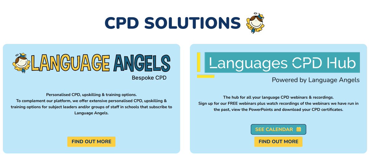 LanguageAngels_'s tweet image. Are your staff feeling overwhelmed teaching a foreign language at primary phase? There is no need as we offer a range of options &amp;amp; solutions to support. Take a look! #languageangels #cpd #education #edutwitter #primary languageangels.com/cpd/eng