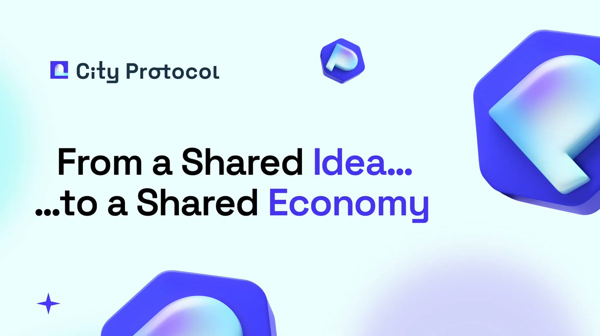 cityprotocolHQ's tweet photo. Belief is the ignition point of every community.

And tokenising that belief is what turns it into sustained economic activity.
Because once belief has a stake:

-People contribute more.
-They coordinate faster.
-They share harder.
-They build with ownership in mind.

And these action strengthens the IP instead of leaking out of it.