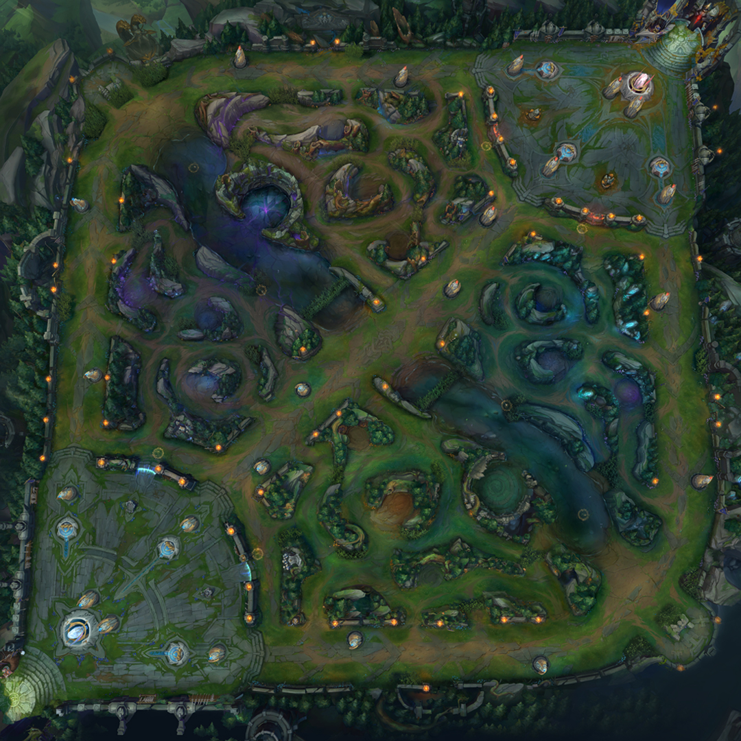 Summeners Rift Map New Demacia Summoner's Rift for Season 1 of 2026 ‼