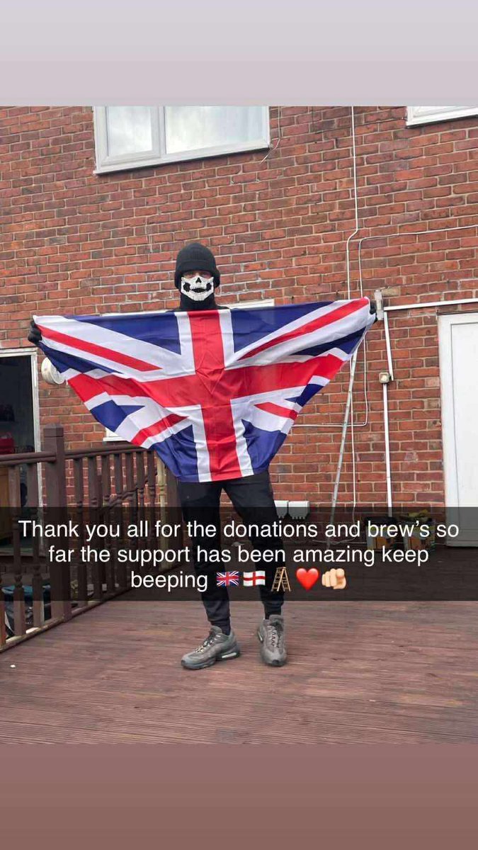 RTCORGUK's tweet photo. Big shout out to the Langley flagger from the North West
Be apart of the change you want to see
https://t.co/E69UACApzF
#RaiseTheColours #UniteTheNation https://t.co/AEjVvgiF3h