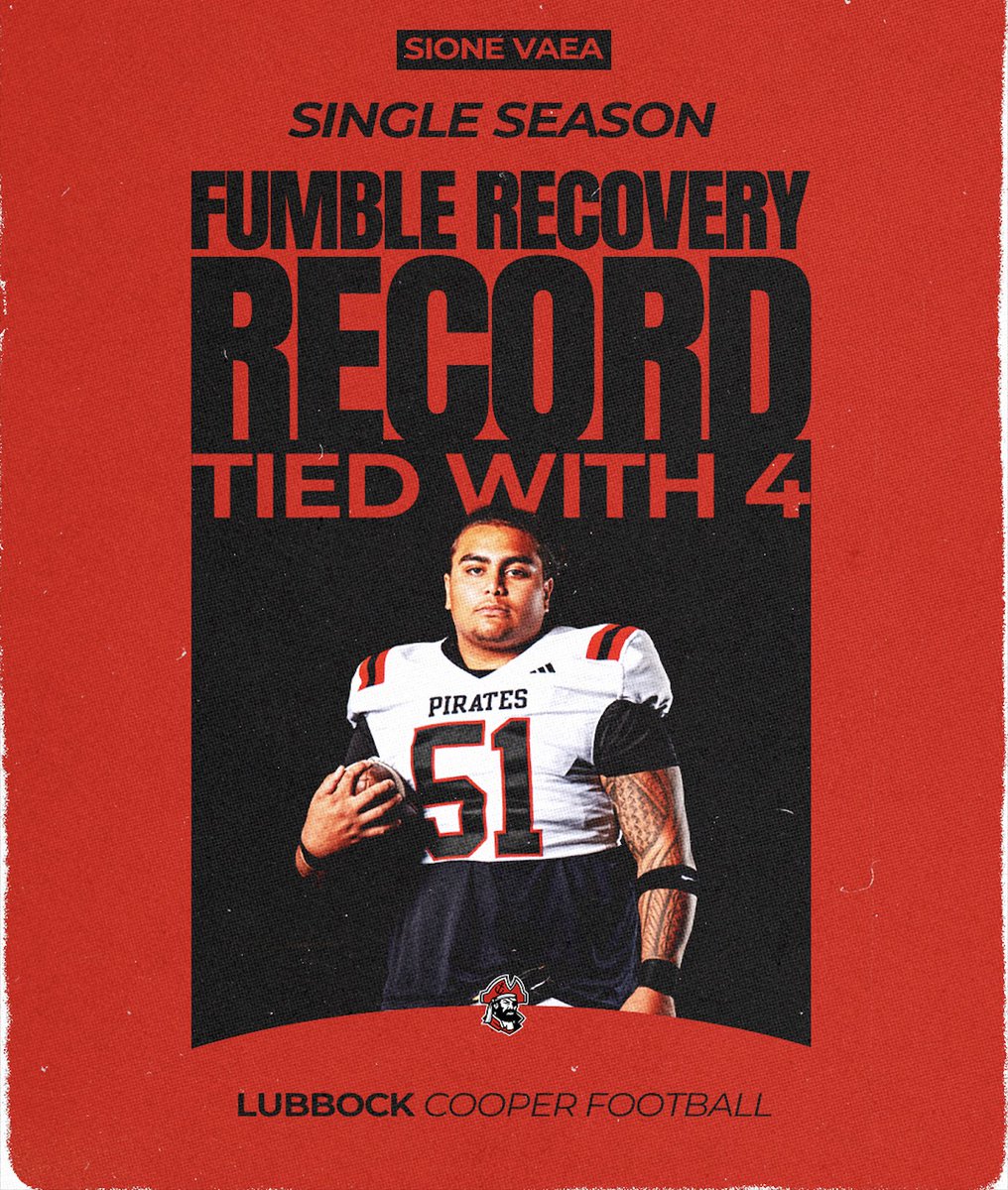 Lubbock-Cooper Pirate Football tweet media