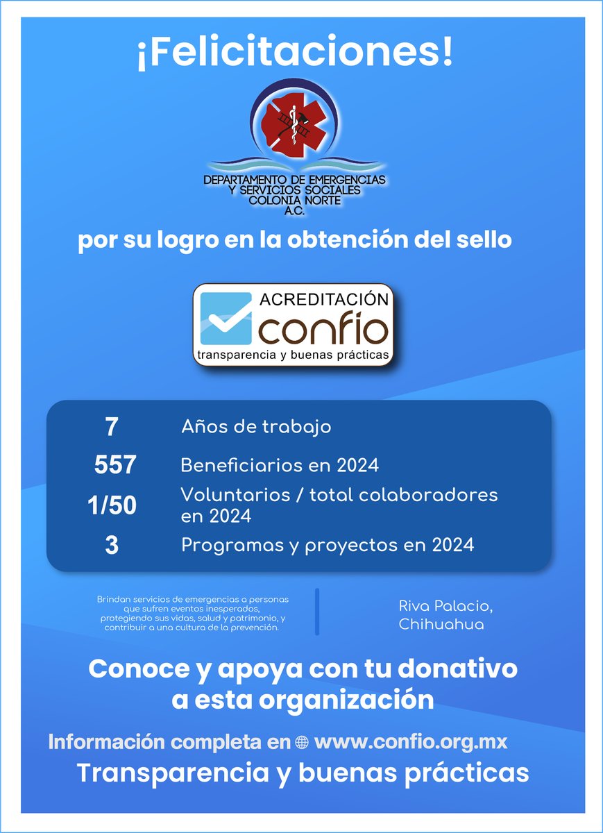 Confío A.C. tweet media