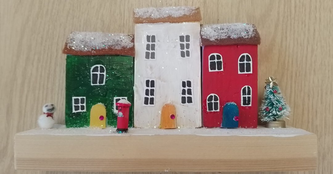 lincslibraries's tweet image. The monthly adult craft group at #SleafordLibrary is back again this Friday 5th December 2.30pm-3.30pm. This month you can make miniature Christmas houses 🏚️✨

Materials are supplied. To find out more speak to a member of staff or email sleaford.library@gll.org