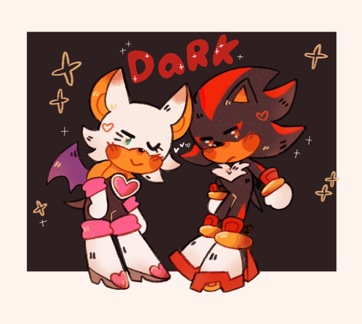 ✨DARK✨
#ShadowTheHedgehog #RougeTheBat