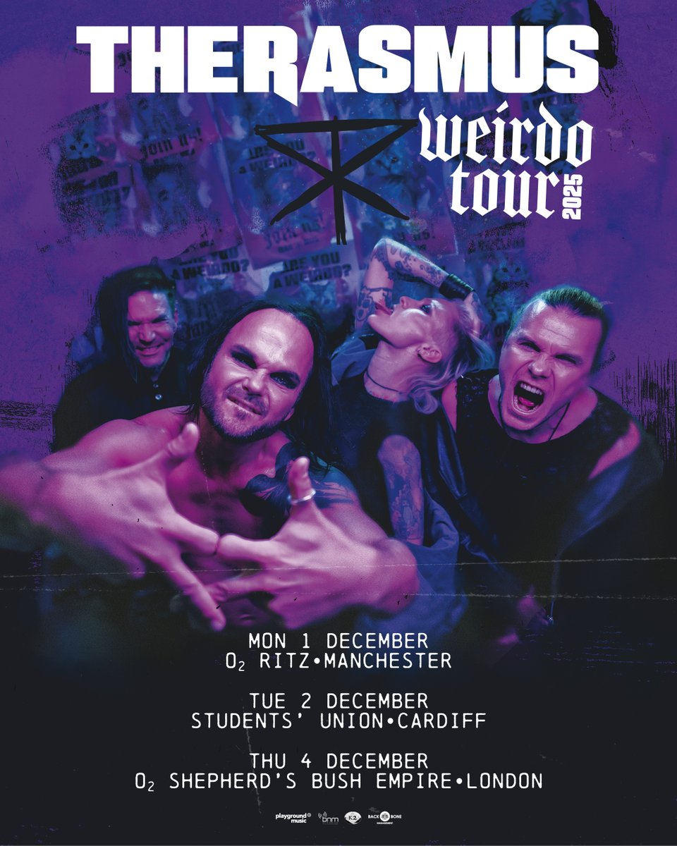 O2SBE's tweet image. Check out what&apos;s on at #ShepherdsBushEmpire this week 👇
Mon 01 Dec - Sam Garrett
Thu 04 Dec - The Rasmus
Fri 05 Dec - Shack
Sat 06 Dec - @TheUndertones_
Sun 07 Dec - @MoTheComedian &amp;amp; Friends

Tickets🎟️amg-venues.com/Eyuf50XA600