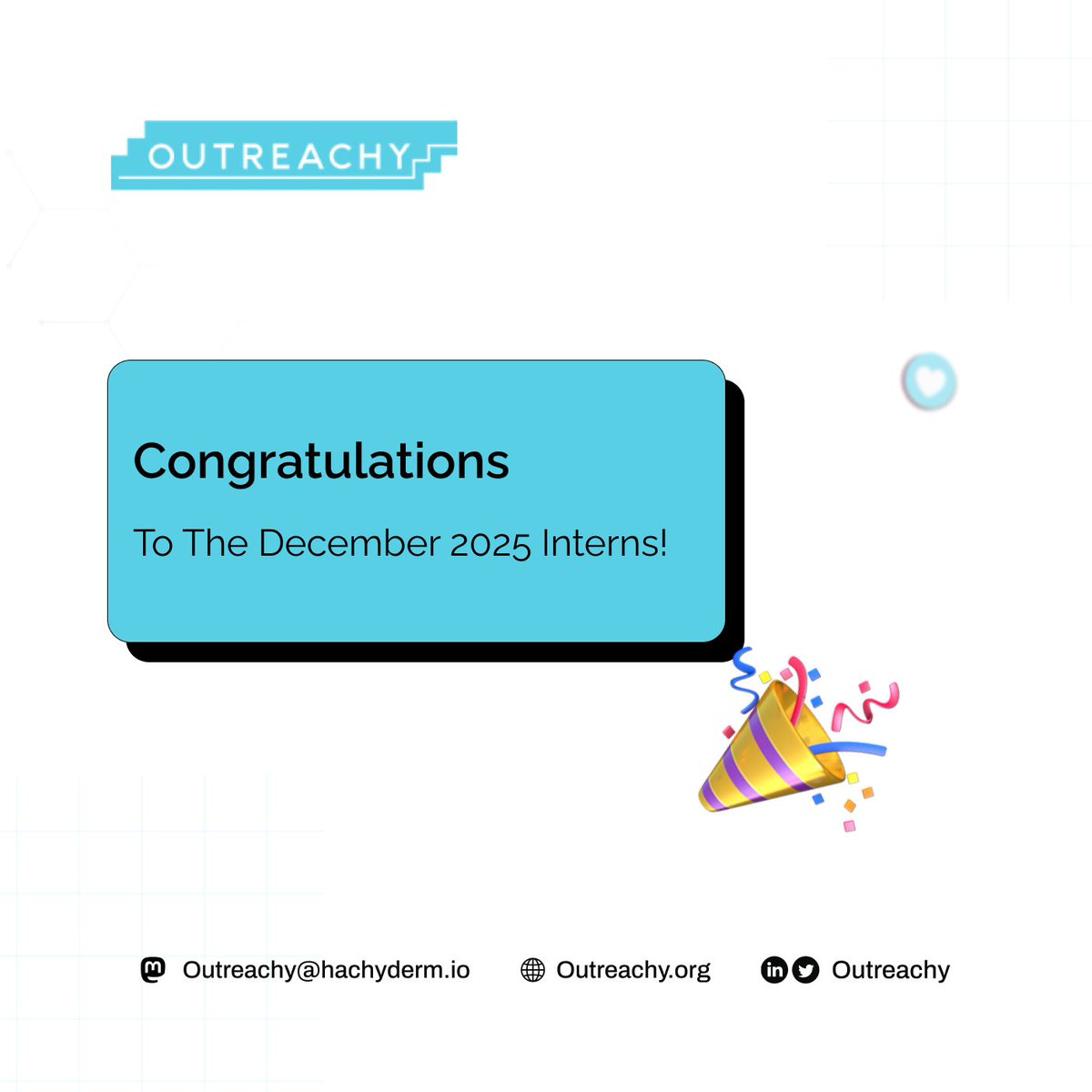 Outreachy Internships tweet media