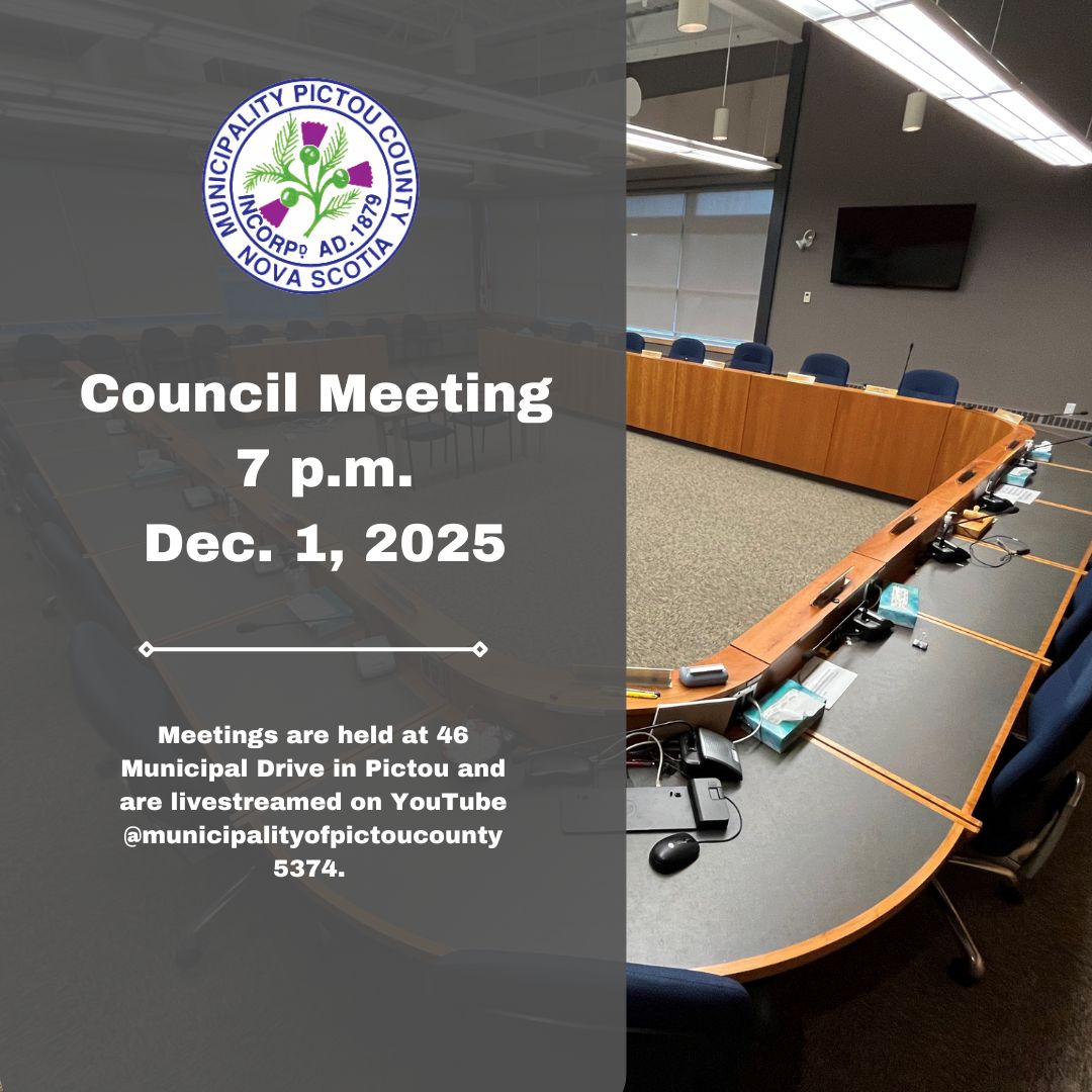 Our December Council Meeting will be this evening at 7 p.m. You can join in person at 46 Municipal Drive or watch online (youtube.com/@municipalityo…).