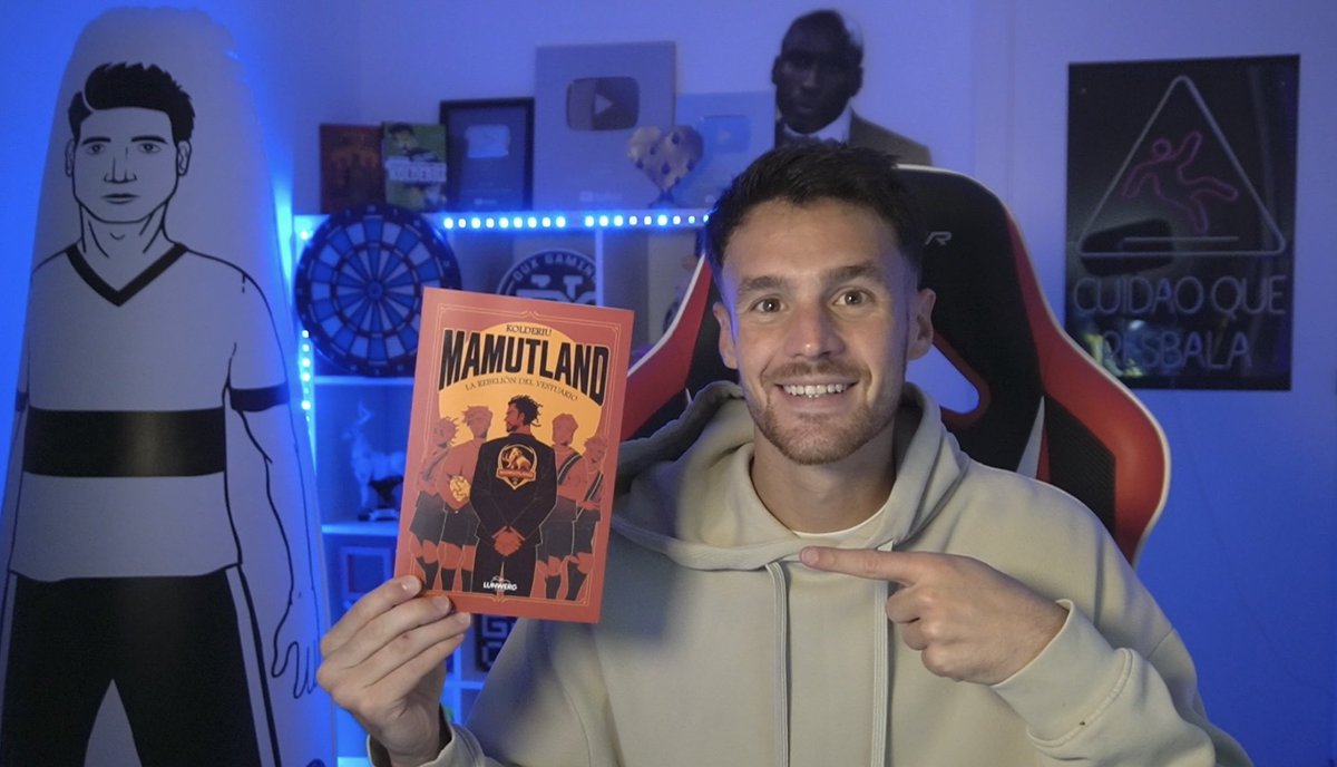 Me hace muy feliz presentaros mi nuevo libro: MAMUTLAND, la rebelión del vestuario!! El miter tiene muchas historias por contar y necesita a su afición para esta aventura tan especial!! Os dejo por aquí el enlace para que a nadie le falte su libro de Mamutland en estas