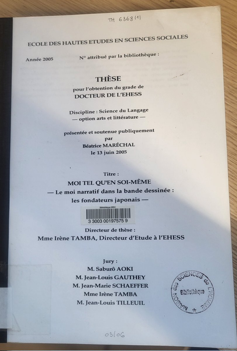 Ça c'est de la thèse qui thèse.