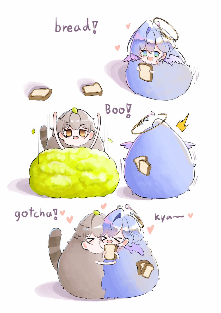 OBGbegom's tweet image. 225/1000 🦝🍞🐦