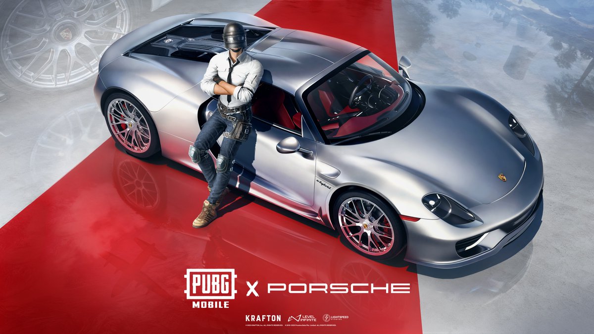 Volltanken und bereit machen für die ultimative Fusion aus Hochleistungs-Performance.

Die Porsche Kooperation kommt am 5. Dezember zu PUBG MOBILE

pubgmobile.go.link/Porsche 
#PUBGMxPorsche #PUBGMOBILE #PUBGM410