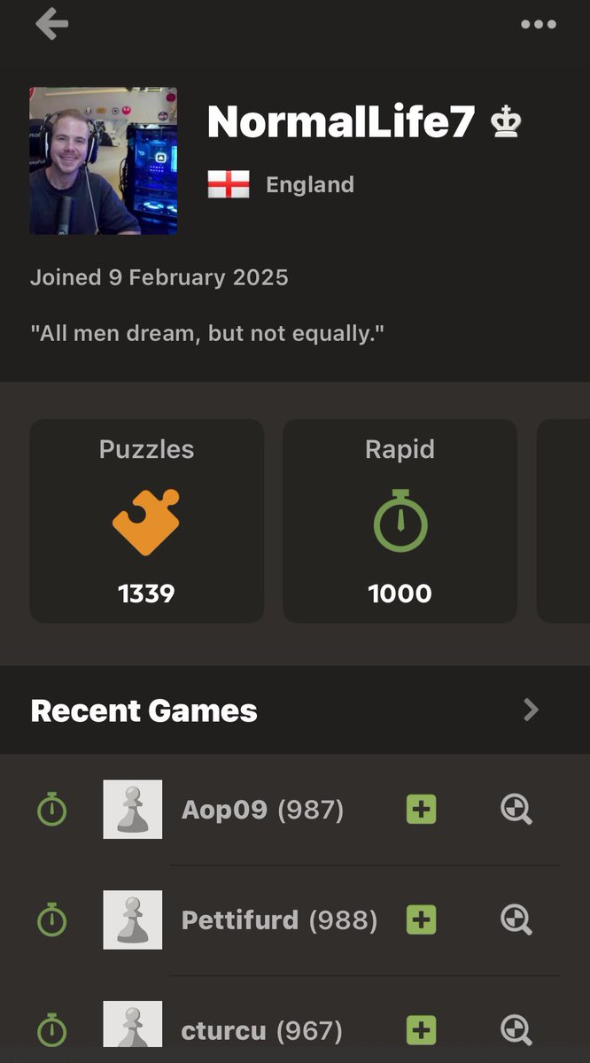 Hit 1000 elo on <a href="/chesscom/">Chess.com</a> 🍾