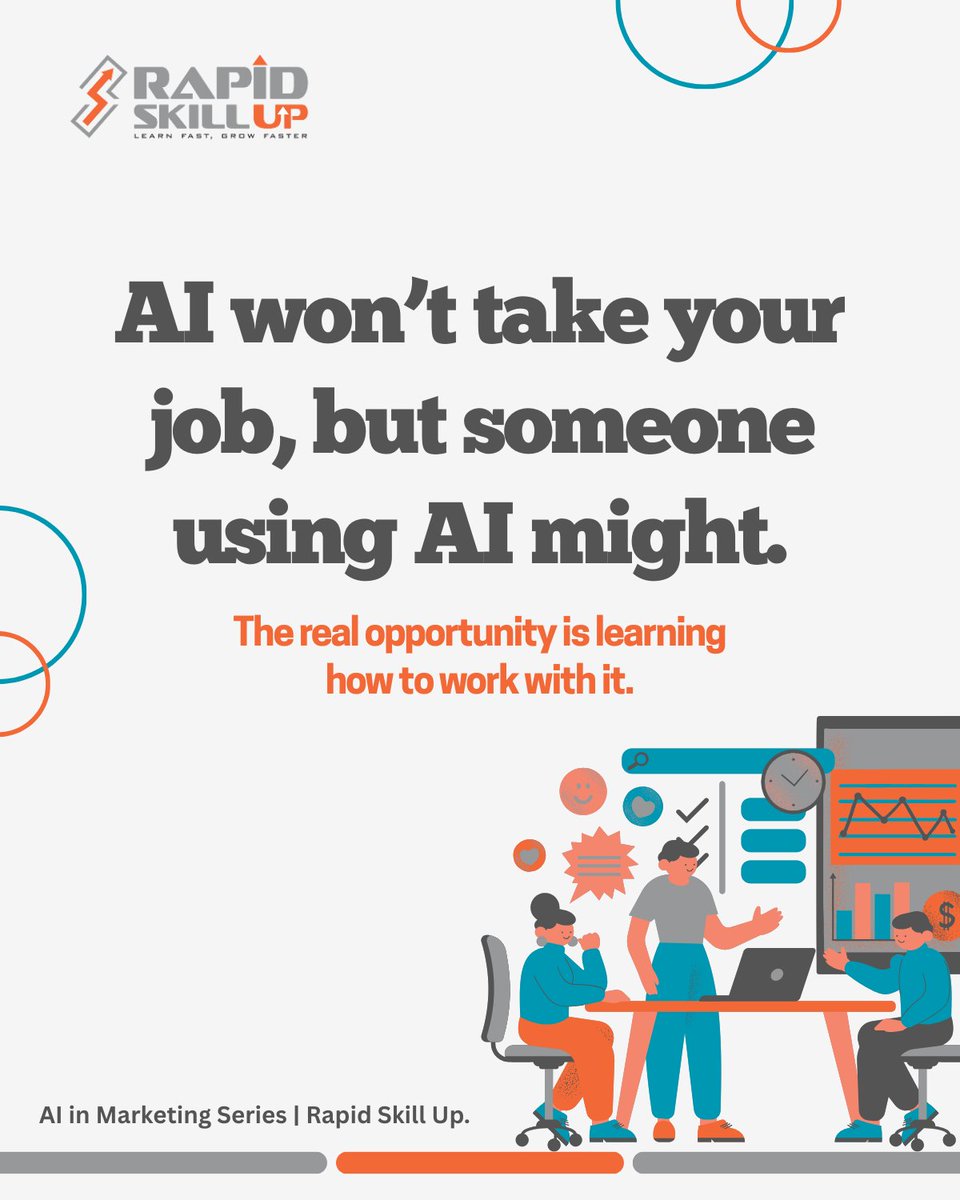 rapidskillup's tweet image. From ideation to execution, AI is becoming every marketer’s creative partner.
Smarter workflows, sharper content, bigger impact.
Follow Rapid Skill Up for the tools shaping tomorrow.

#AIContent #CreativeTech #AutomationTools