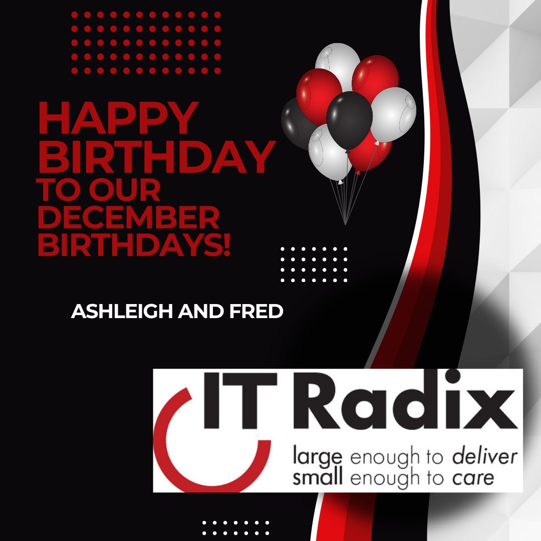 Happy Birthday to our December birthdays!
#weloveourstaff
