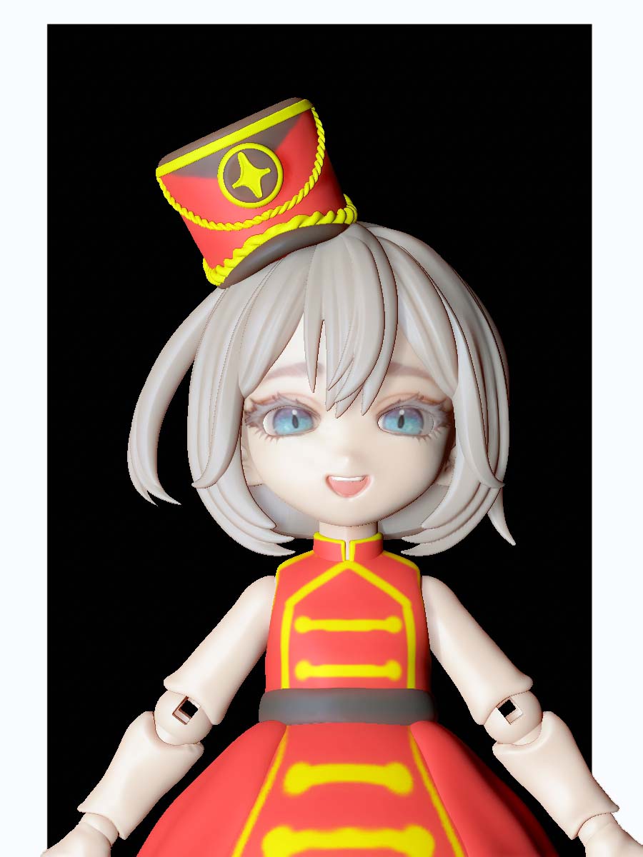 kirakirasekai's tweet photo. Klärchen WIP1. After watching The Nutcracker ballet, the idea came to me suddenly. 😂

.
.
.   
#Nutcracker #artist #bjdphoto #3d #3dprinting #bjddoll #bjdstagram #artwork #sculptor #sculpture #art #zbrush #bjd #bjdsale #doll #bjdmaking #bjdmaker #bjdartist #anyaatelier https://t.co/dEN1C5AUXM