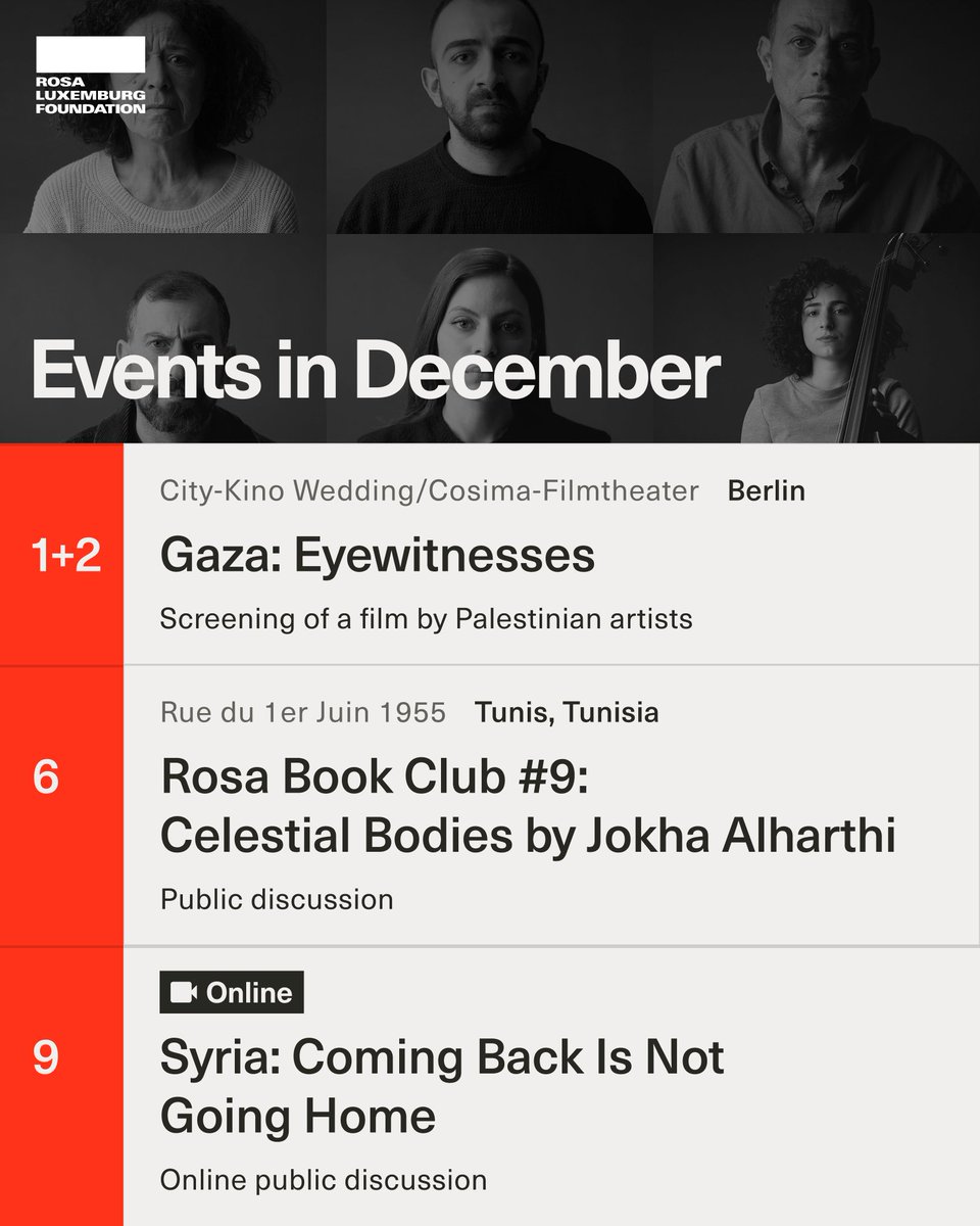 Rosa Luxemburg Foundation tweet media