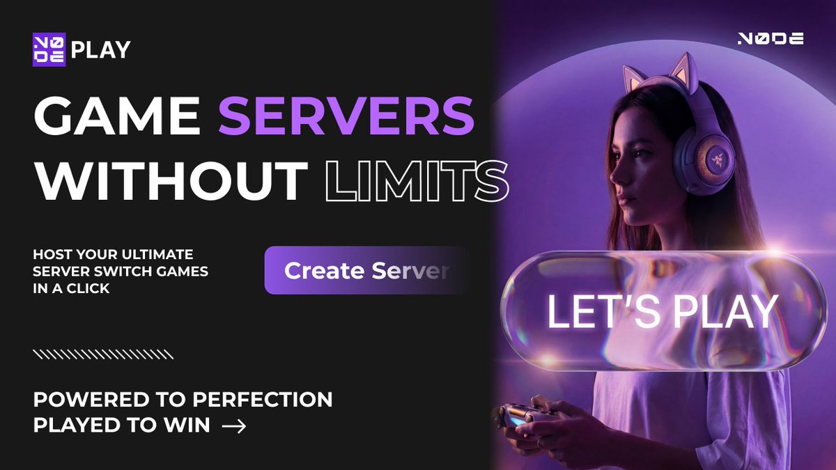 PSPulse1337's tweet image. 🔥 NodePlay Update + Black Friday!

📍 4 Locations: 🇩🇪 🇵🇱 &amp;amp; 2x 🇷🇺 ⚡️ Change games in 1 click! Tired of Squad? Switch to Rust instantly. 🖤 Get 20% OFF your server today!

Level up your hosting 👉 nodeplay.net

#BlackFriday #GameServer #NodePlay #Gaming #servers