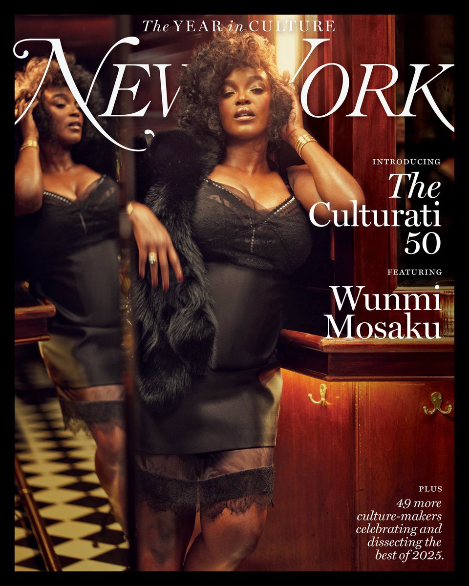 FilmUpdates's tweet image. Wunmi Mosaku photographed by Mark Seliger for New York Magazine’s The Culturati 50 Issue

🔗: vulture.com/article/cultur…