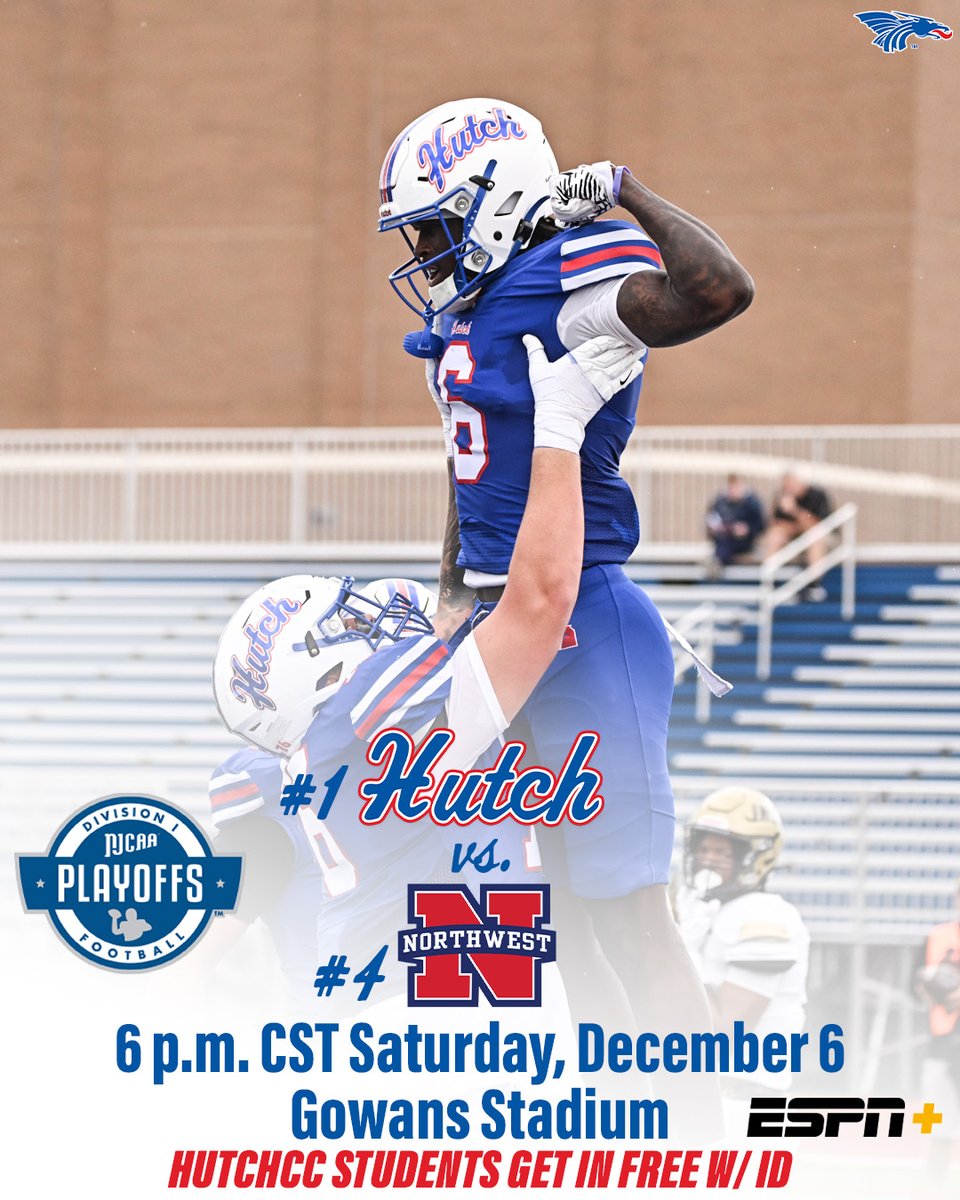 It's time for the playoffs 🏈🐉

The No. 1 Blue Dragons take on No. 4 Northwest Mississippi this Saturday, December 6th at 6pm at Gowans Stadium.

BLUE DRAGON STUDENTS GET IN FREE WITH THEIR STUDENT ID! #BreatheFire