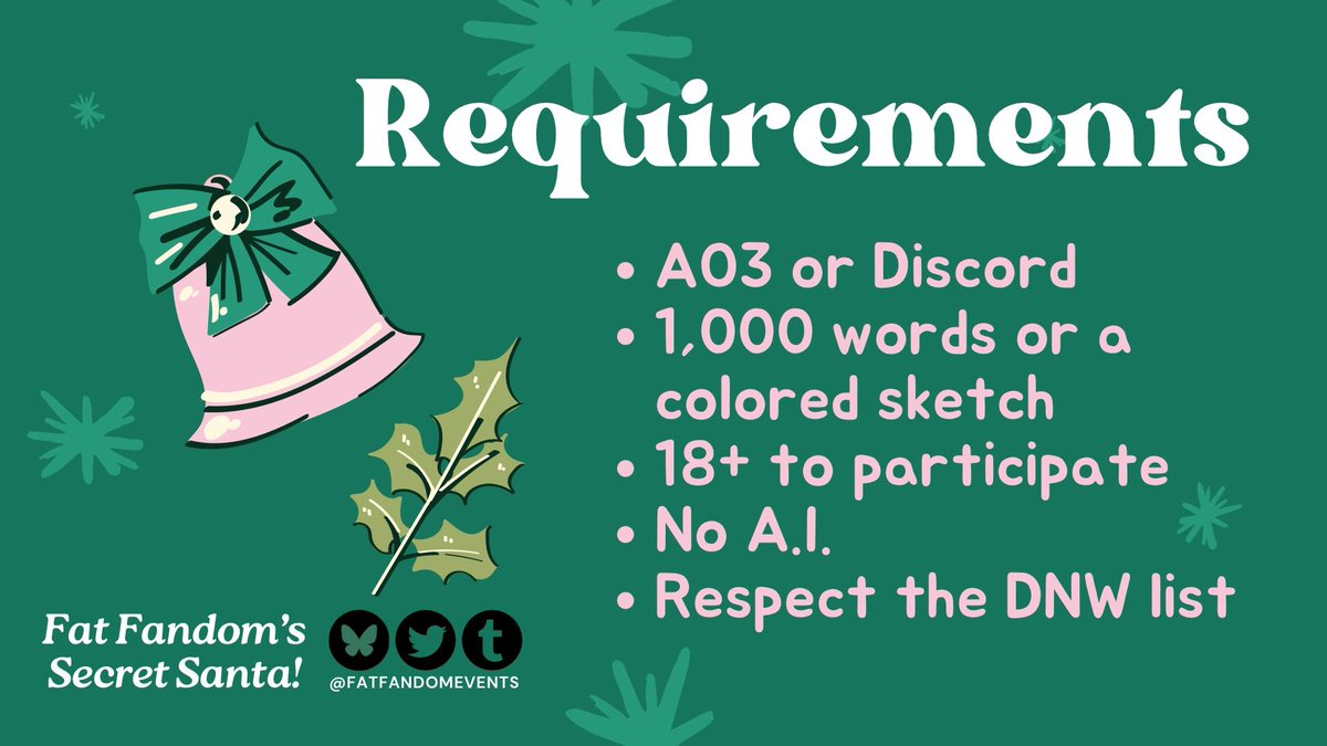 Fat Fandom Events! tweet media