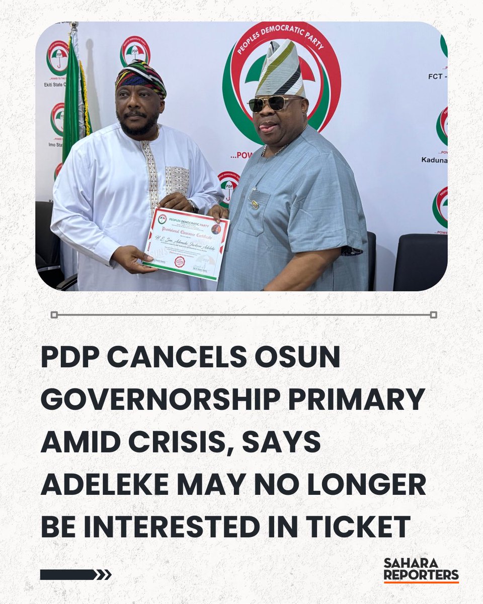 Sahara Reporters tweet media