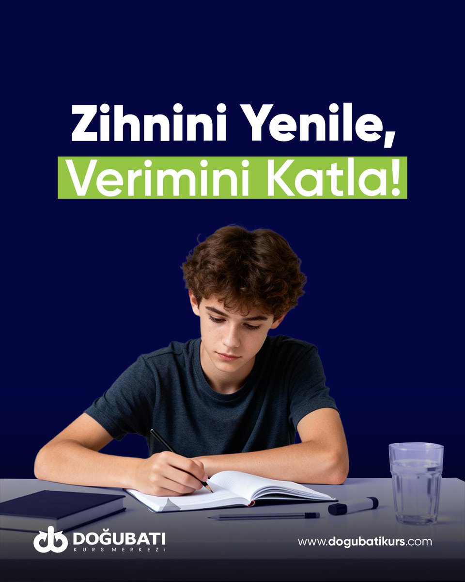 📵 Telefon, tablet, dağınık notlar… Hepsi odaklanmanı çalan gizli hırsızlar.

Çalışmaya başlamadan 5 dakika ayır, masanı düzenle, telefonu başka bir odaya bırak.

Beynine öğret: bu masa sadece çalışmak içindir.

✨ Çünkü unutma; düzenli masa = düzenli zihin.

#doğubatı #odak