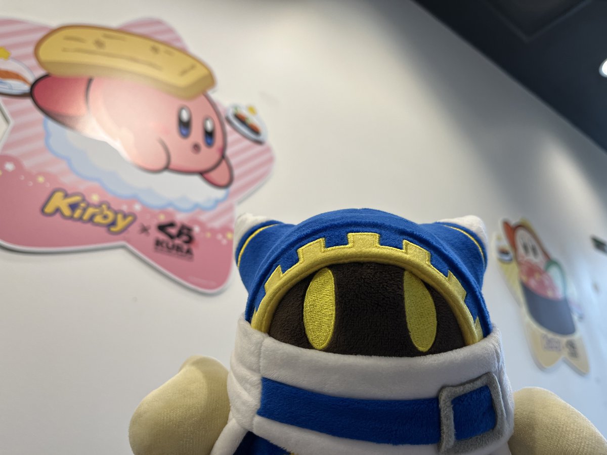 カービィのくら寿司コラボ一番乗りきたあああああ！！！！ この後大学