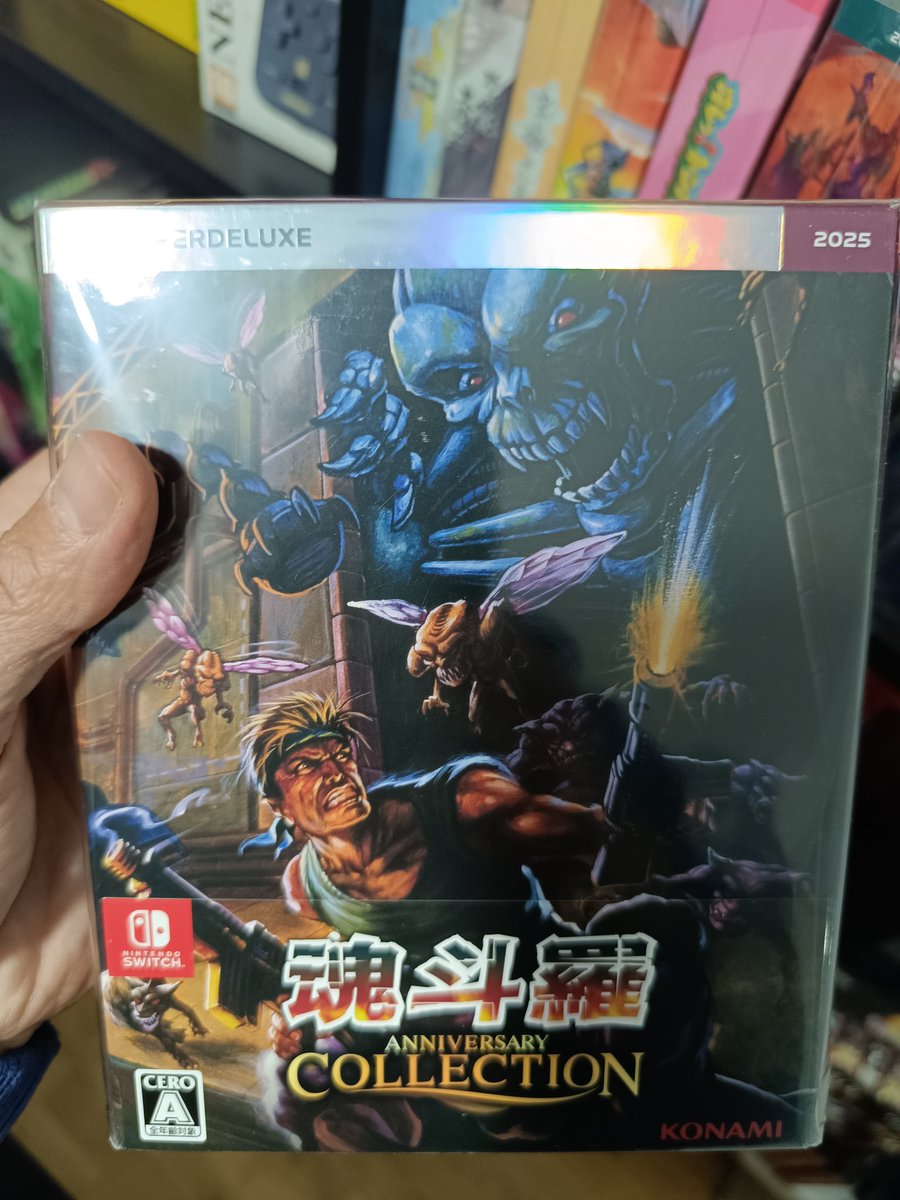 recechator's tweet photo. El último recopilatorio de @sdxgames es una puta maravilla! #ContraAnniversaryCollection https://t.co/Og9zaf30LP