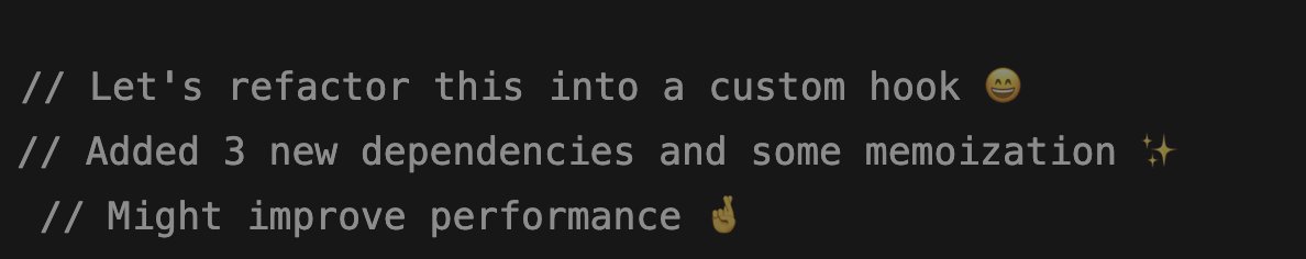React devs using AI right now:
“pls fix this one useEffect”
Cursor turns it into a full refactor, breaks everything, then proudly commits:
 perf: improve stability ✅

😵‍💫