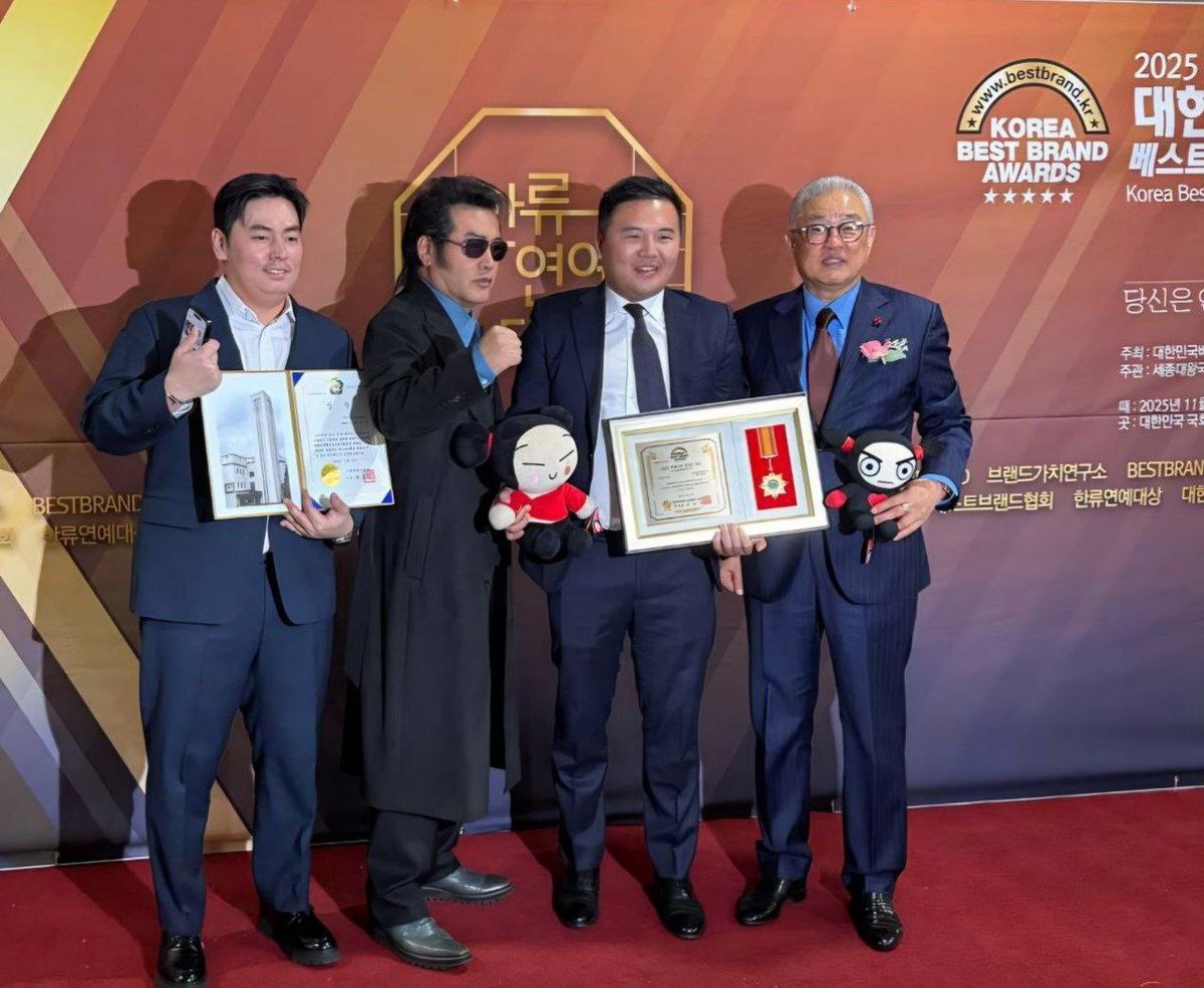 official_pucca's tweet image. PUCCA JUST MADE HISTORY

Pucca just took home the Korea Best Brand Award, honored by the Korean government at the National Assembly of Korea for being a global K-brand with 20+ years of impact.

20+ years of global legacy.
Billions in retail sales.
Now leveling UP in Web3 and…