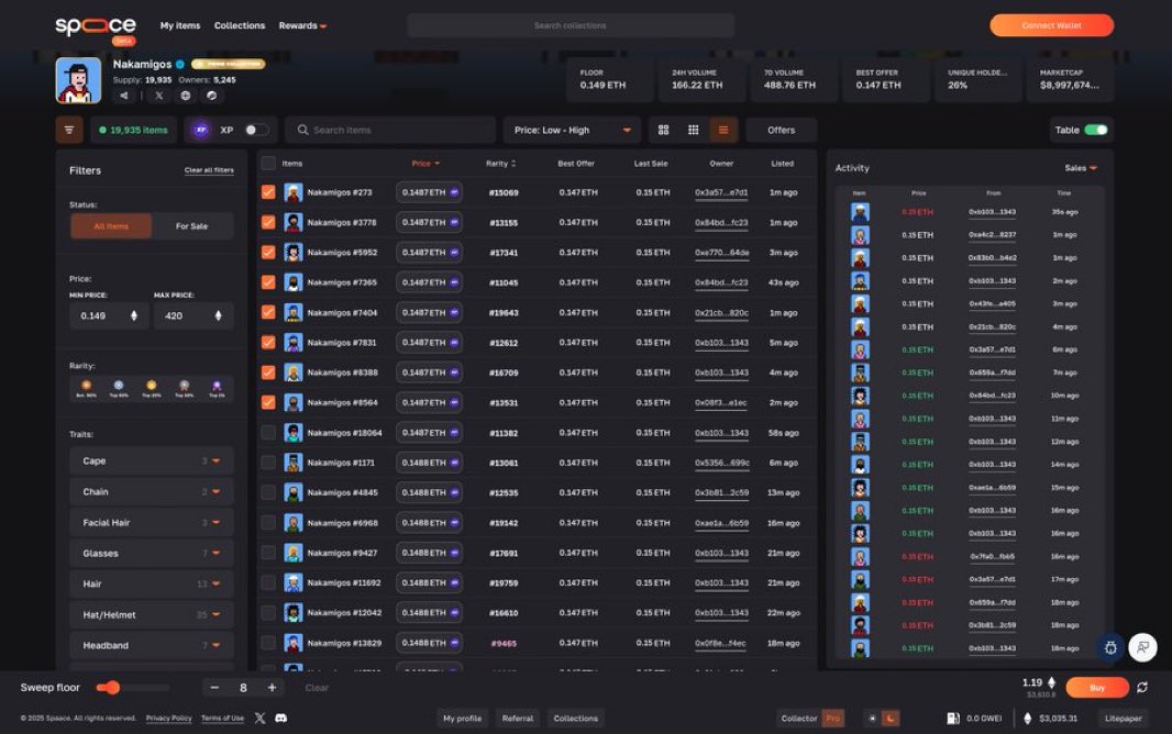 cryptodegengr's tweet image. The new interface is live

Join @spaace_io and find out the new exceptional UI and UX of the platform 

Huge rewards for grabs on: @wallchain @Bantr_fun @cookiedotfun