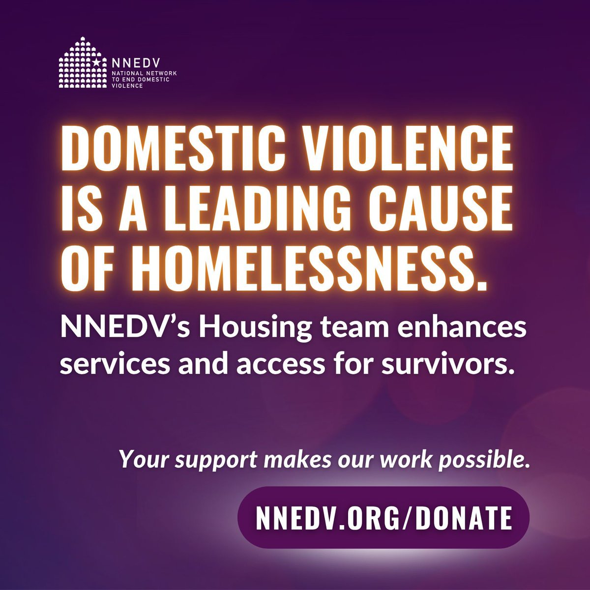 #GivingTuesday is TOMORROW! Please consider making a gift to NNEDV. 🧡 Our Housing team is one of our many teams working tirelessly to support survivors, advocates, programs, and coalitions. Will you support our work and share this message with a friend? NNEDV.org/Donate