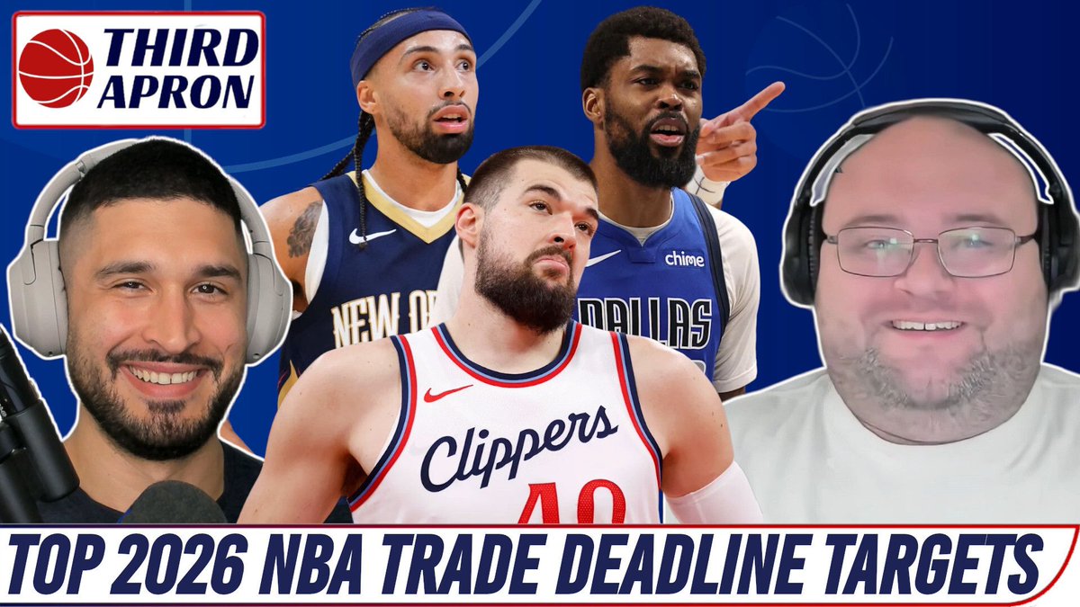 New podcast on Third Apron:

We finally have a grasp of what the trade market will look like, so <a href="/SamQuinnCBS/">Sam Quinn</a> and I go over attainable players that other teams should target.