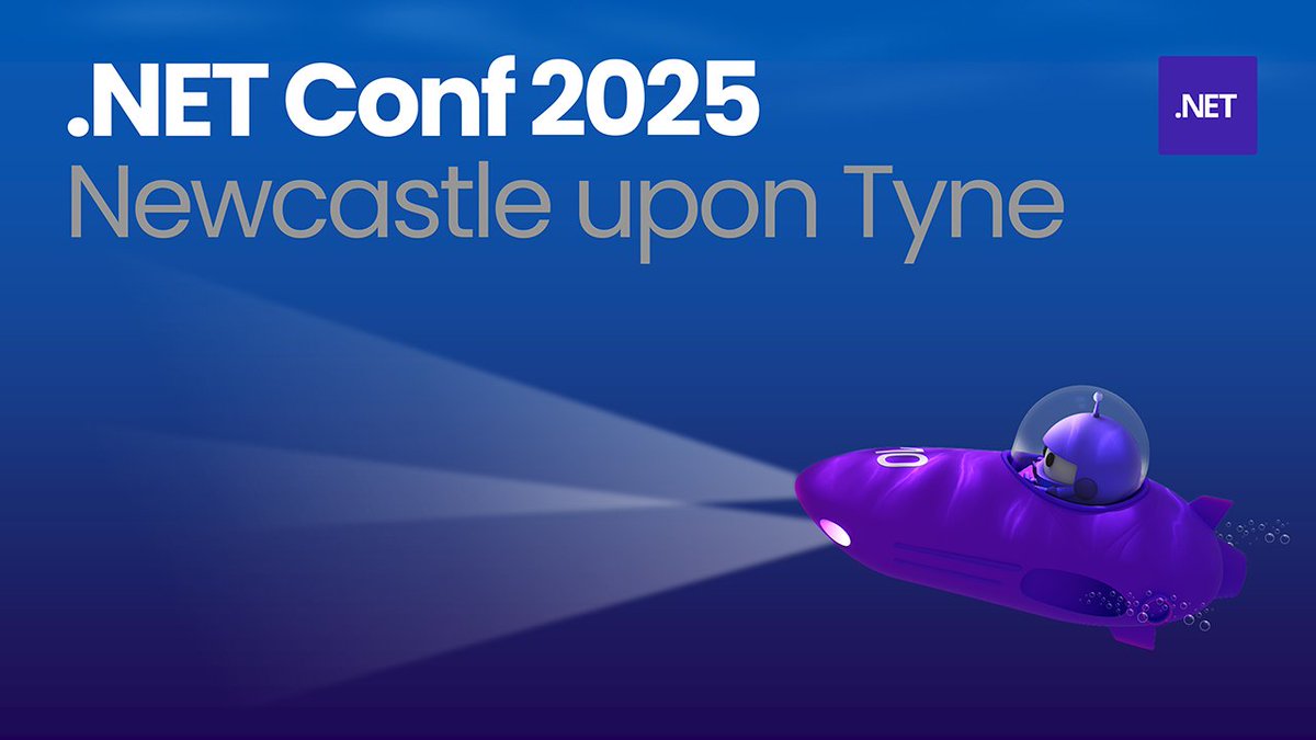 RoguePlanetoid's tweet photo. You can read about .NET Conf 2025 - Newcastle upon Tyne which was an online event held last week to celebrate .NET Conf 2025 and release of .NET 10 and Visual Studio 2026 at https://t.co/eJmP732YSv with a fantastic range of lightning talks from a great set of speakers! #mvpbuzz https://t.co/GblwDzFTMy
