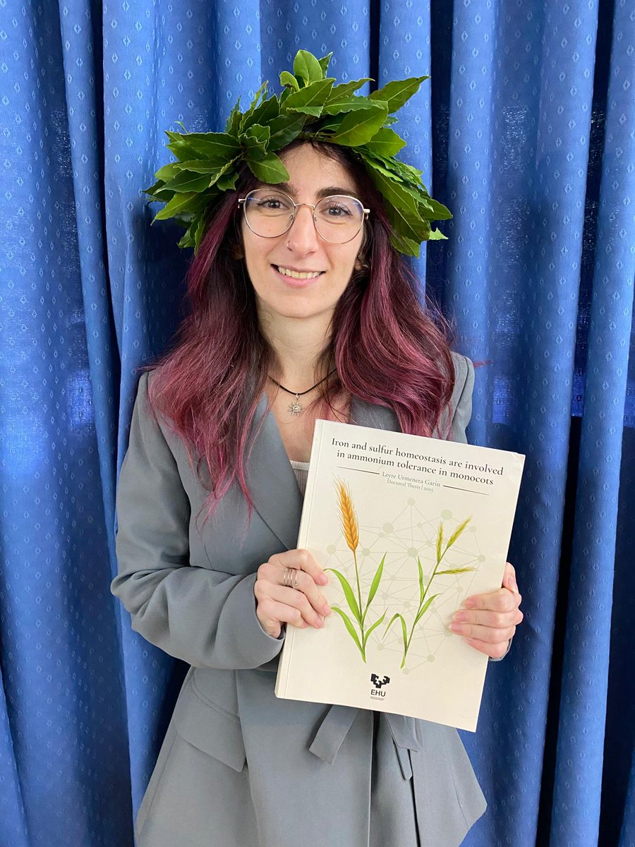 NUMAPS_News's tweet photo. 🎓🌱 Huge congratulations to the new Dr @LeyreUrmeneta, who has successfully defended her PhD thesis developed within the NUMAPS group under the supervision of @danielmarinoEHU and @MariaBegona_EHU! 👏

You did an outstanding job, Leyre, we couldn’t be prouder! 💚🔬 https://t.co/hZbKf6pHpW