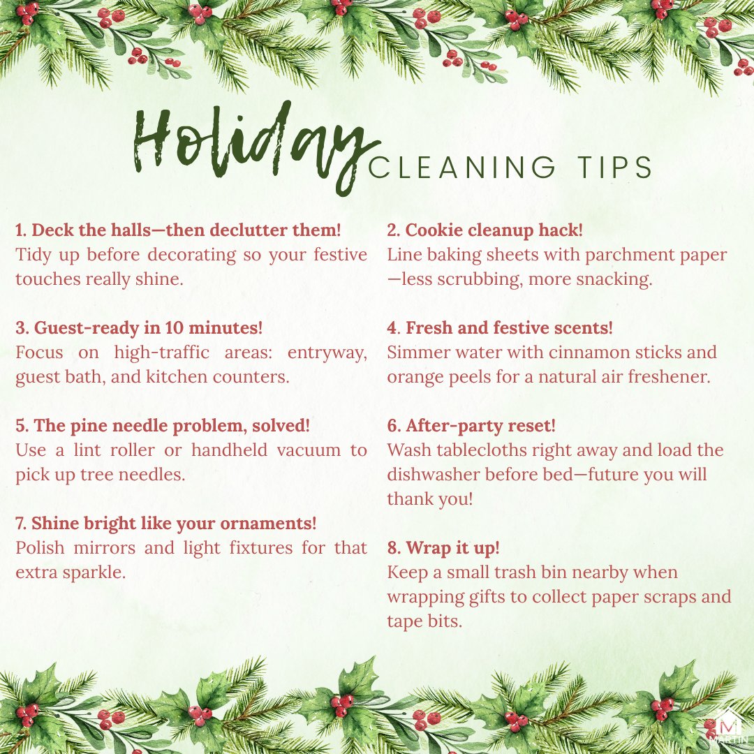 larkinteam's tweet photo. December e-Newsletter is HERE! 🎄

Holiday cleaning hacks + December GIVEAWAY (gift cards &amp; goodies!)
PLUS all the details for FREE Santa’s Open House THIS Saturday 2-4pm @ Cinnamon Creek Ranch!

Read now 👉 https://t.co/B0bqnTsaJO

#MRGSantaDay #MartinRealtyGroup #TheLarkinTeam https://t.co/pVrvIs286R
