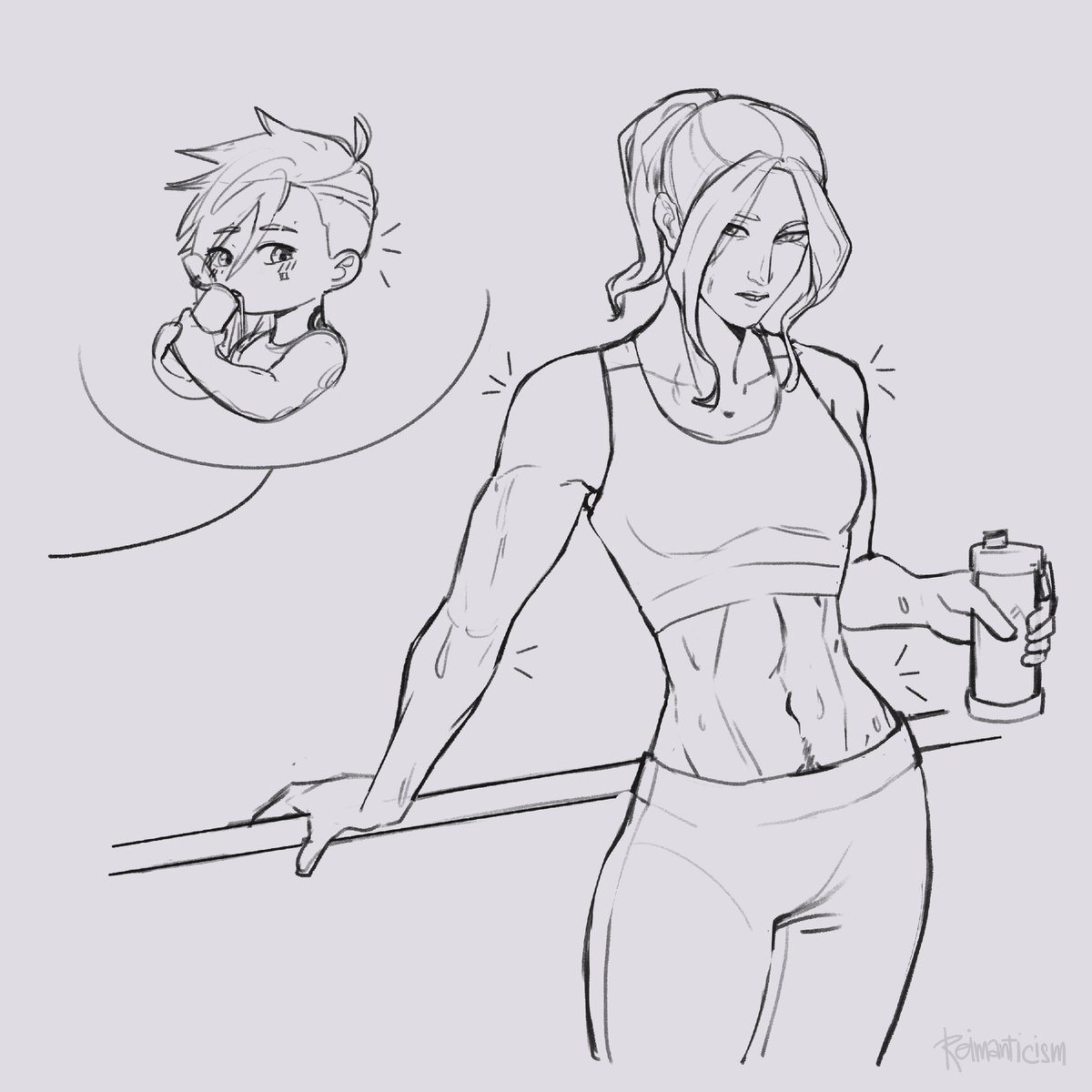 reimanticism's tweet photo. some #caitvi sketch requests i did on tumblr  (1/2) https://t.co/gfuxdVqfnp