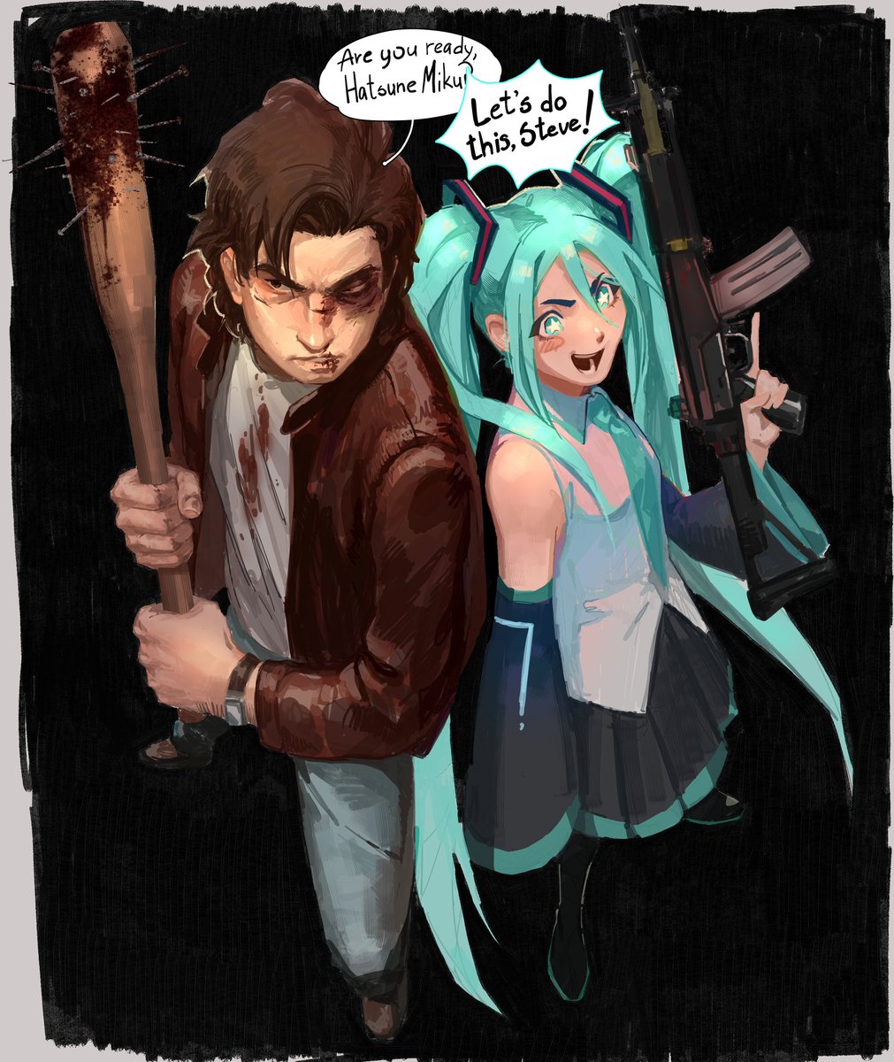 Two biggest queens 

#StrangerThings #HatsumeMiku