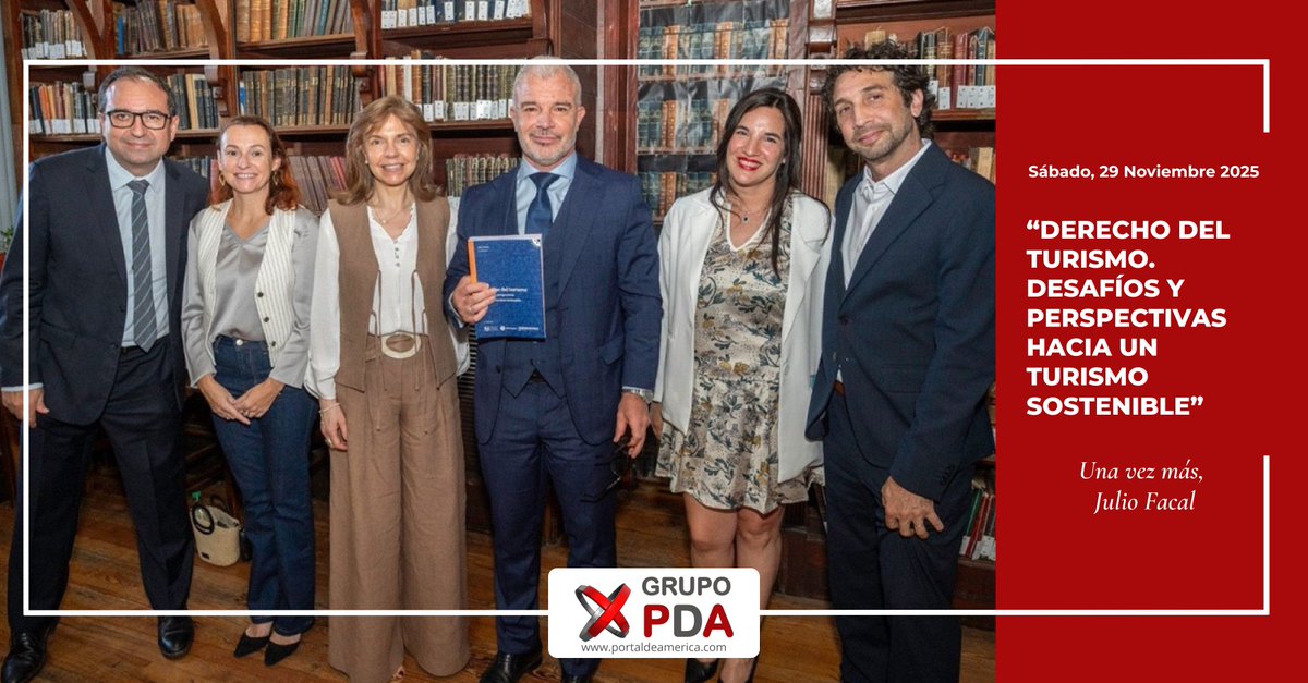 Siguen los aportes de un protagonista central del derecho del turismo a escala mundial, y es uruguayo, por suerte. <a href="/Juliofacal4/">Julio facal</a> 
👇Nota completa en:
portaldeamerica.com/index.php/pda/…