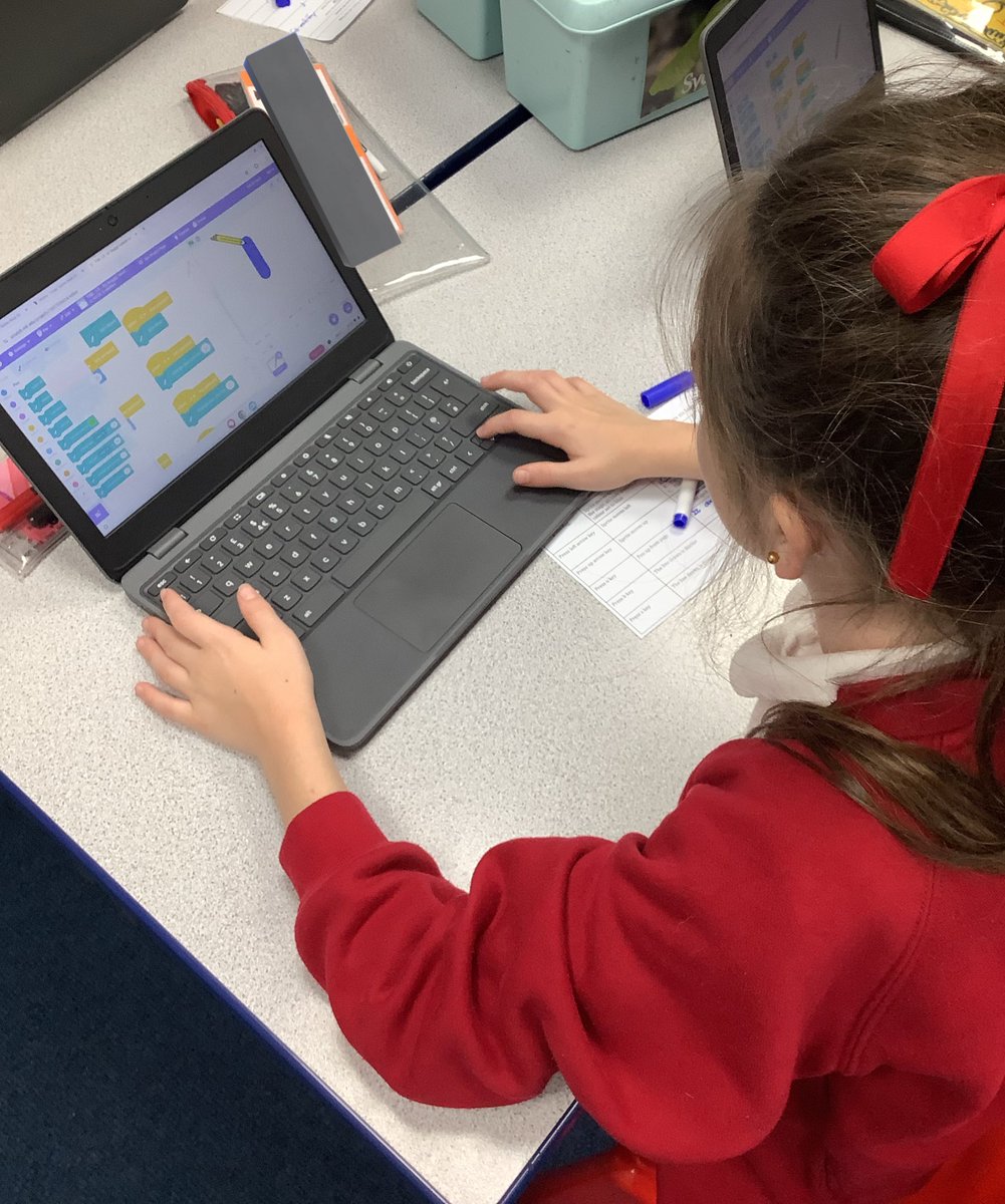 In computing, we’ve been debugging a programme👾💻